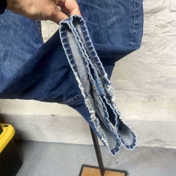 Men’s True Religion Joey 32x34 Twisted Seam Boot Cut Flare Jeans (Actual 33x29) - Picture 11 of 11